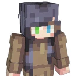 Nephie Minecraft avatar bust
