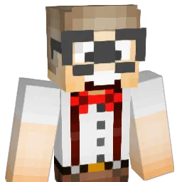 NerdBurger Minecraft avatar bust