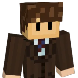 Nerdican Minecraft avatar bust