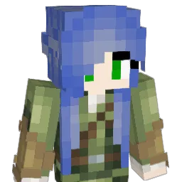 Nerdy0Wolf Minecraft avatar bust
