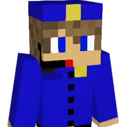 Nerdycop Minecraft avatar bust