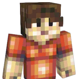 Nerdysib Minecraft avatar bust