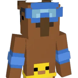 Nerfado Minecraft avatar bust