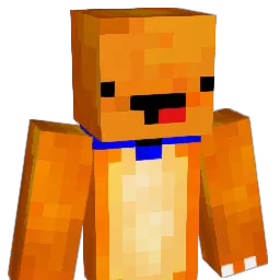 Nerfin Minecraft avatar bust