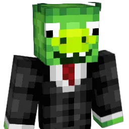 Netflixer Minecraft avatar bust