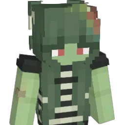 Netflixserie Minecraft avatar bust