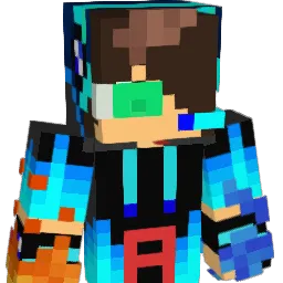 Netlixx Minecraft avatar bust