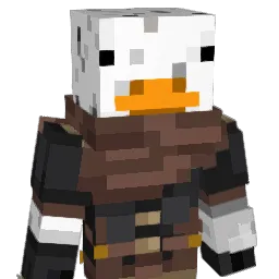 Neuraxanid Minecraft avatar bust