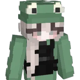 Neutrale Minecraft avatar bust