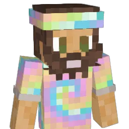 NewAgeHippie Minecraft avatar bust