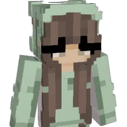 Nieczytelna Minecraft avatar bust
