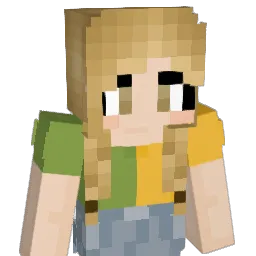 NiftyPink Minecraft avatar bust