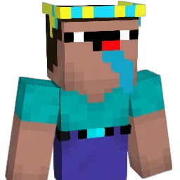 NigerianDino Minecraft avatar bust