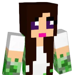 NikkiJi Minecraft avatar bust