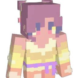 NinaRose7777 Minecraft avatar bust