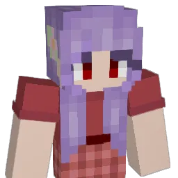 NinaWB Minecraft avatar bust