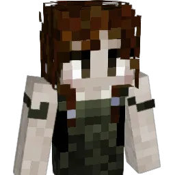 NiniLoulou Minecraft avatar bust