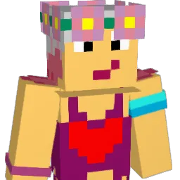 NinjaJara Minecraft avatar bust