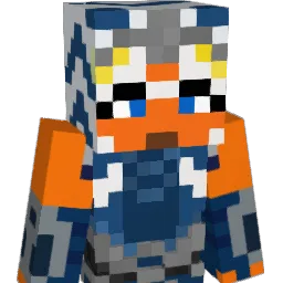 Nipposaurus Minecraft avatar bust
