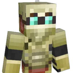 NoSkills Minecraft avatar bust