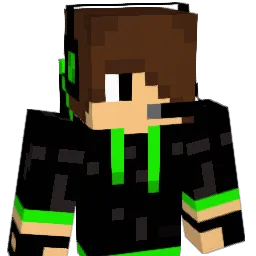 Noelroboter Minecraft avatar bust