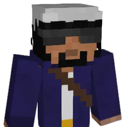 Noir02 Minecraft avatar bust