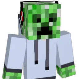 Noobrk Minecraft avatar bust