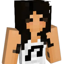 Noodlesdoll Minecraft avatar bust