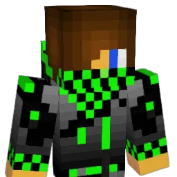 NotSoLuckee Minecraft avatar bust