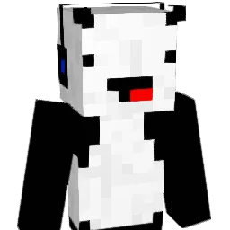 NotSpacePanda Minecraft avatar bust