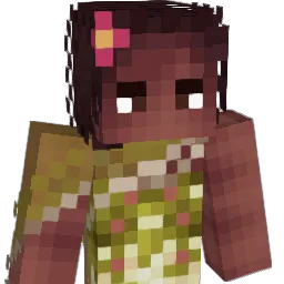 Novalunosiaa Minecraft avatar bust