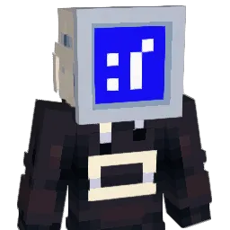 Nowwahhhh Minecraft avatar bust