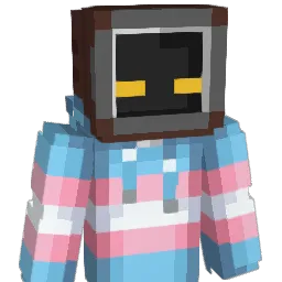 NubBud Minecraft avatar bust