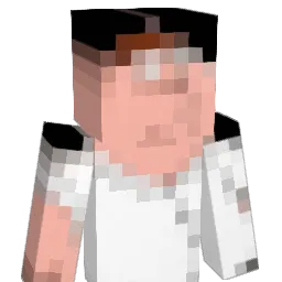 NubRubber Minecraft avatar bust