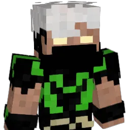 Nudzk Minecraft avatar bust