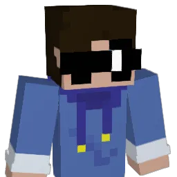 Null013 Minecraft avatar bust