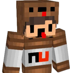 Nutellamann Minecraft avatar bust