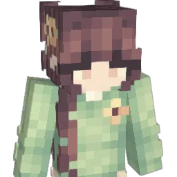 Nvrcisa Minecraft avatar bust