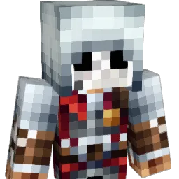 Nvsan Minecraft avatar bust
