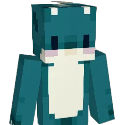 Nworb Minecraft avatar bust