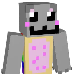 NyanCatNuts Minecraft avatar bust