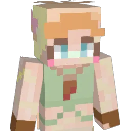 Nymph87 Minecraft avatar bust