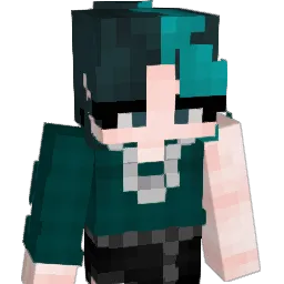 Nymphechka Minecraft avatar bust