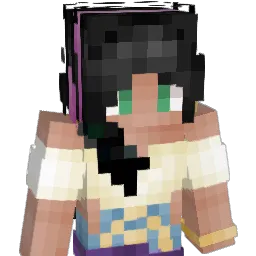 Nympheza Minecraft avatar bust