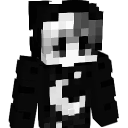 NyxGoth Minecraft avatar bust