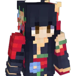 NyxaSky Minecraft avatar bust