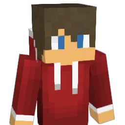 O1SH3R Minecraft avatar bust