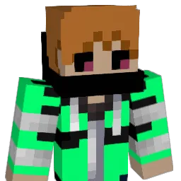 OD43254 Minecraft avatar bust