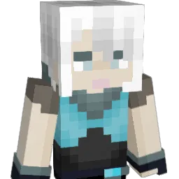 OIympic Minecraft avatar bust