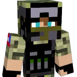 OMAR003 Minecraft avatar bust